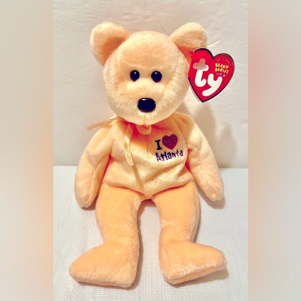 Ty Beanie Babies ATLANTA - the I Love Atlanta Bear (State Exclusive)